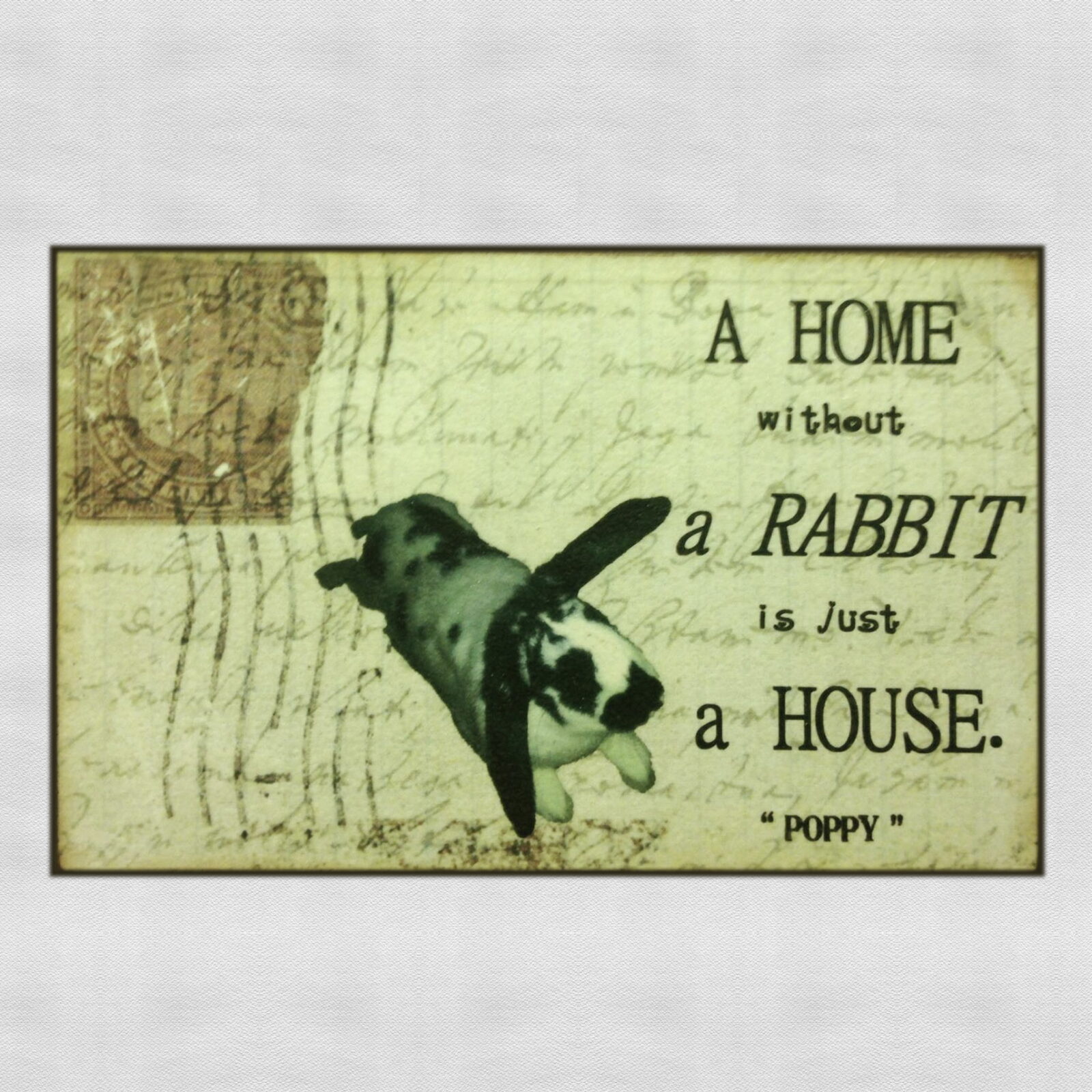 Personalised Pet Plaque - 'A Home Without ......... is Just a House'. - Image 17