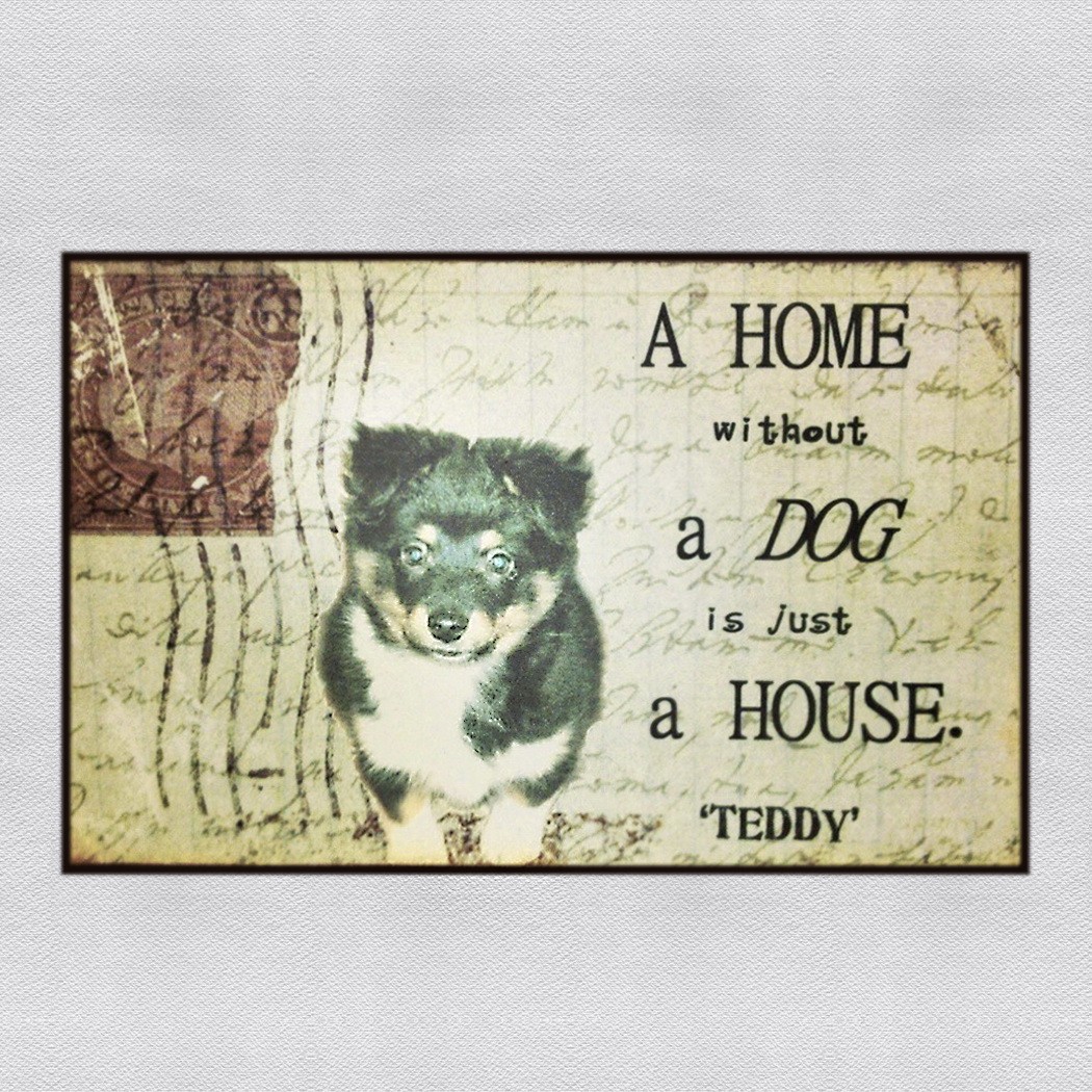 Personalised Pet Plaque - 'A Home Without ......... is Just a House'. - Image 32