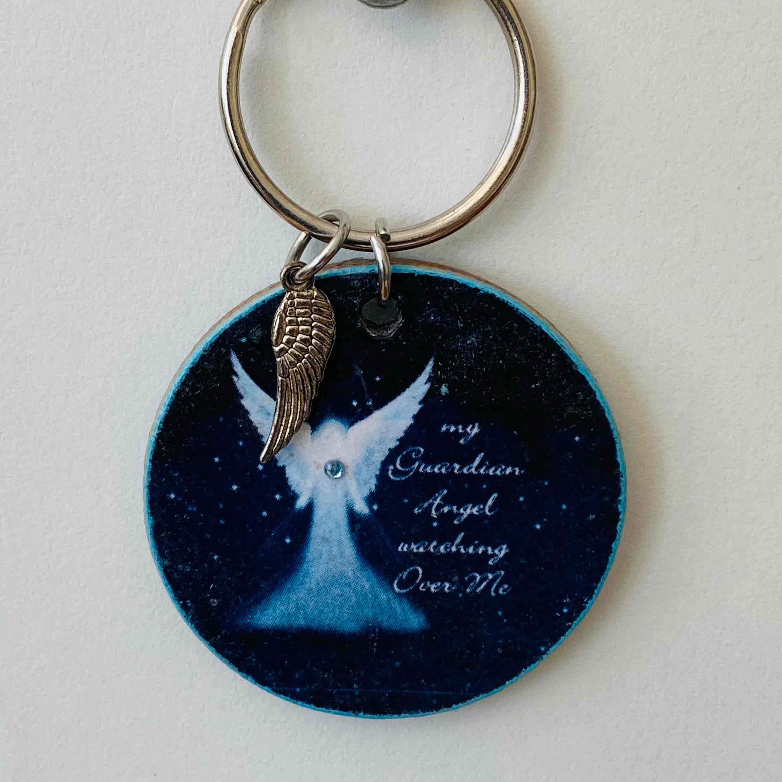 Wooden Round Keyrings - Various Designs - Image 12