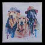 Water Colour Paint Effect Canvas - The Labrador Club