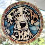 Faux Stain Glass Sun Catcher - Dalmatian