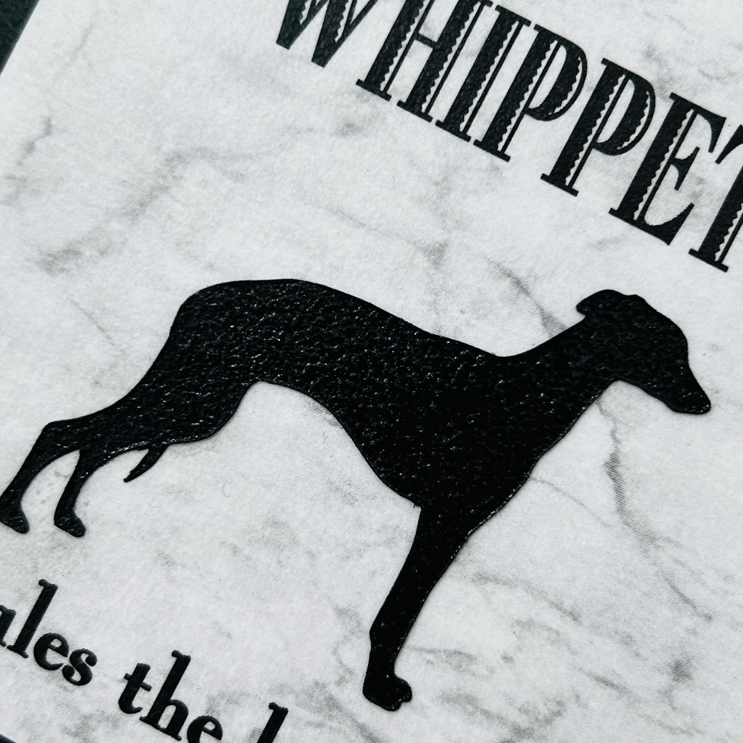 Whippet (Style 2) Welcome Plaque - Image 2